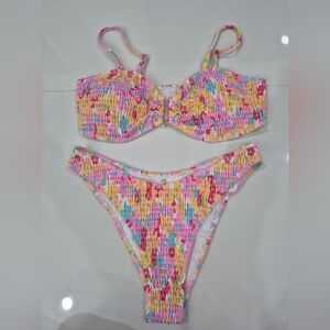 Smocked Bikini Set